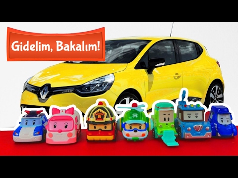 Robocar Poli kurtarma ekibi. Gidelim, bakalım oto yıkama