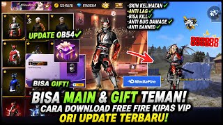 UPDATE‼️ CAN KILL ✅ HOW TO DOWNLOAD ORIGINAL FF KIPAS VIP 2026 WITHOUT OBB ❗️ FF BETA 2026 MEDIAF... screenshot 2