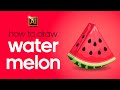 WATERMELON| ADOBE ILLUSTRATOR TUTORIAL FOR BEGINNERS