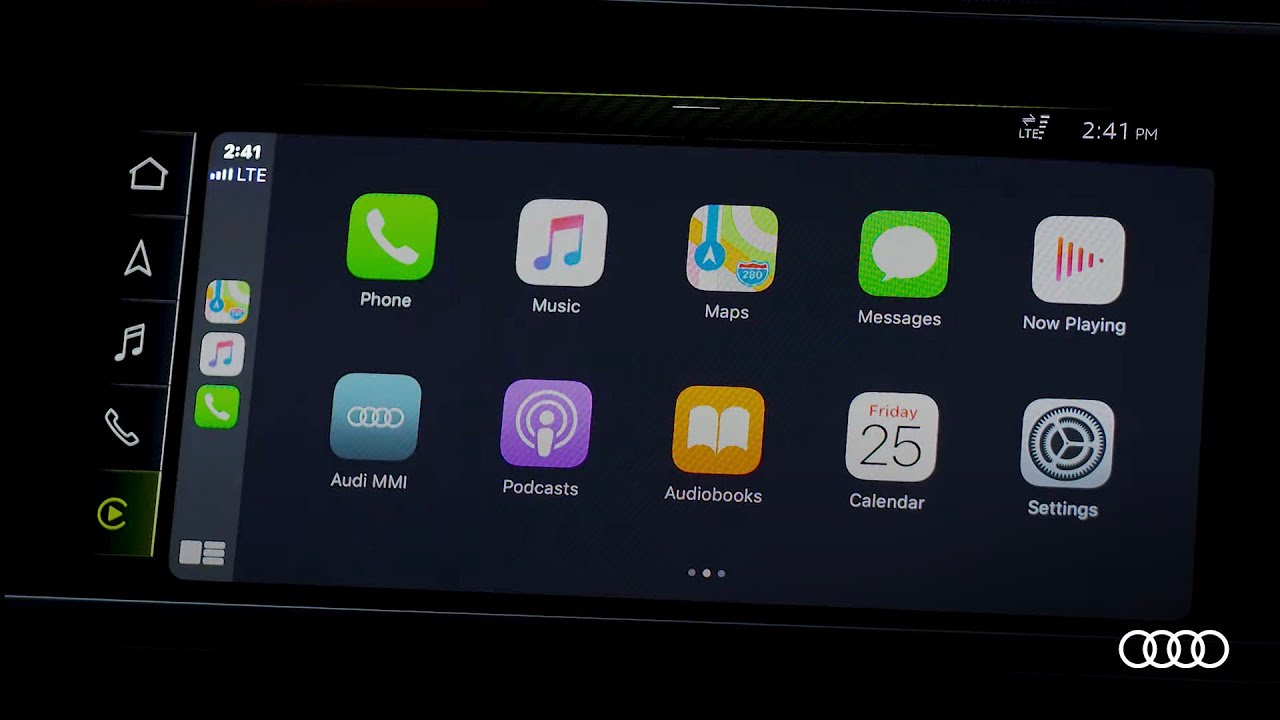 So sieht Apple Carplay in ihrem AUDI aus