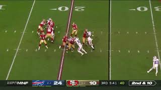 Micah Hyde Interception vs 49ers - 49ers vs Bills