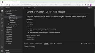Length Converter - CS50P Final Project