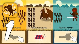Draw Weapon Master Gameplay Walkthrough #1 (Android, IOS) screenshot 1