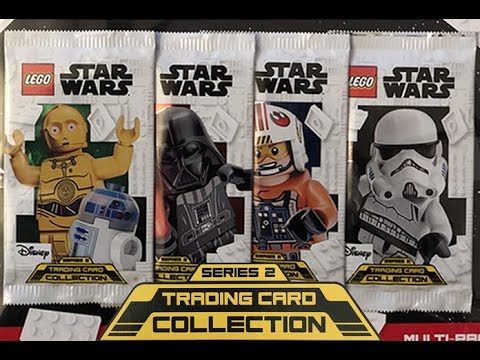 LEGO Star Wars Series 2 Opening BOOSTER BOX (500 cards) part.1
