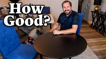 Transform Your Space with the VONLUCE 36" Tulip Dining Table | Unboxing, Assembly & Review 🌷