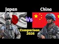 Japan vs China Military Power 2026 | Army, Navy & Air Force Comparison