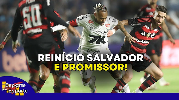 SANTOS RECOMEÇA O BRASILEIRÃO COM VITÓRIA EM NOITE DE NEYMAR - LIVE