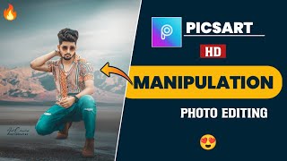 PicsArt manipulation editing tutorial | PicsArt background change 🔥 |PicsArt Editing -Amit chanchal