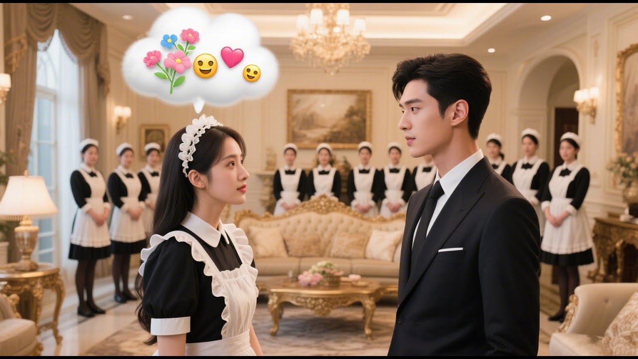 رئيس بارد يسمع أفكار الخادمة—ينقذ شركته ويقع في حبها ويدللها كل ليلة!