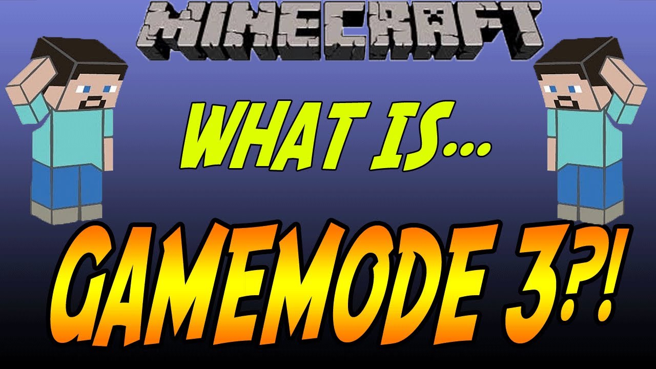 Minecraft What Is Gamemode 3 How To Use Spectate Mode Minecraft 1 8 Youtube