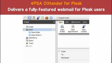 Introduction to 4PSA Oxtender for Plesk Panel