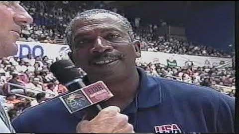 Puerto Rico vs USA 2003 Pre Olympic Tournament, San Juan, PR