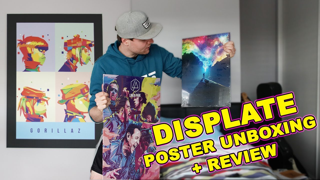 Absoluut fles horizon Displate Medium and Large Metal Poster Unboxing & Review | Matte vs Gloss  comparison - YouTube