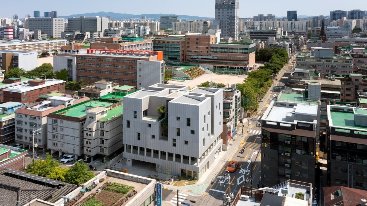 WAVE (dot wave) Mixed Use Building By SOSU ARCHITECTS In YANGCHEON-GU ...