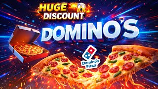🍕 Domino’s Coupon Code Today 🔥 Flat Discount on Pizza Deals 😍
