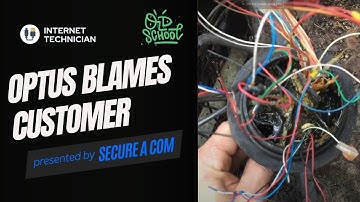 Optus Blames Customer, But It’s Actually Telstra’s Fault! Shocking Lead-In Cable Issue Fixed