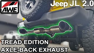 Jeep JL 2.0 Turbo  AWE Exhaust Installation