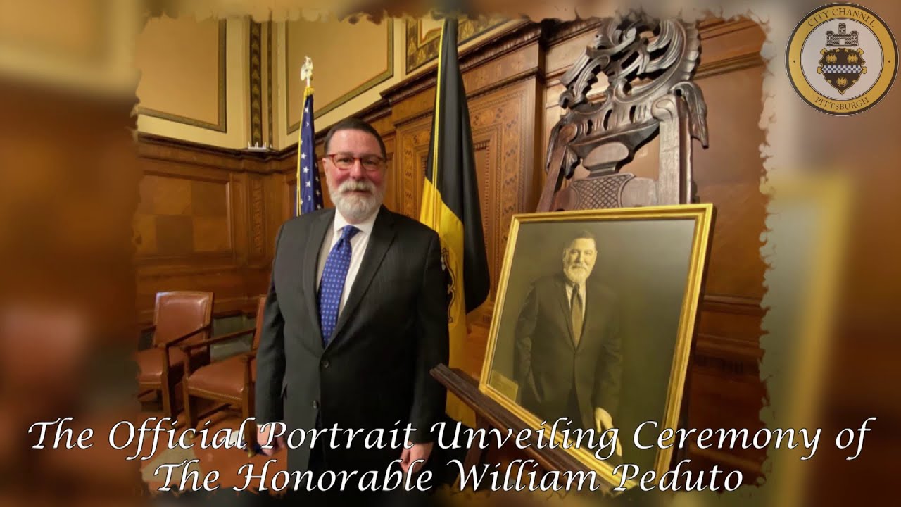 The Official Portrait Unveiling Ceremony of The Honorable William Peduto - 10/30/22