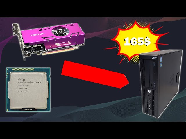 自作PC Xeon E3-1230 16GB GTX960 FF14 快適！ SHOULD you build this SFF GAMING PC in 2025?! [ Xeon E3 1230 v2