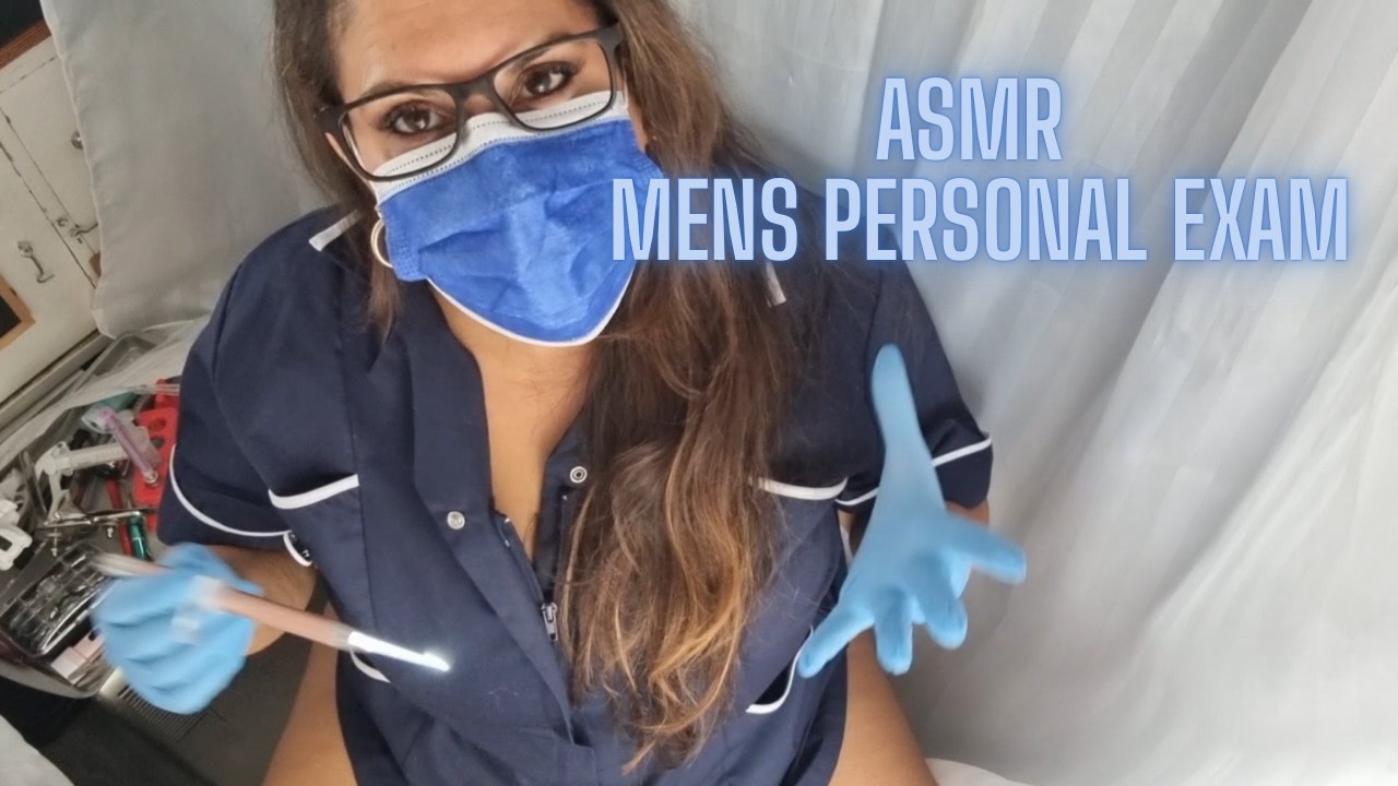 личный осмотр мужчин с помощью снотворного ASMR