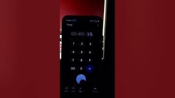 Realme C21Y alarm and timer alert