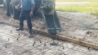 Pouring the Slab for the iDry Plus Kiln with Kowboy Concrete