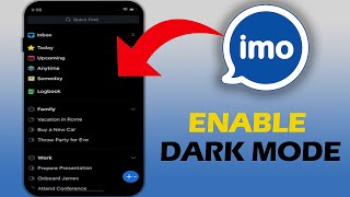 How To Enable dark Mode On Imo App (QUICK AND EASY) screenshot 3