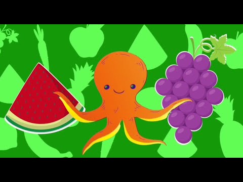 Yummy Fruits & Vegetables Song for Kids | LearnVenture Nursery Rhymes