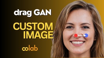 drag GAN on custom images | google colab | drag your gan شرح عربي
