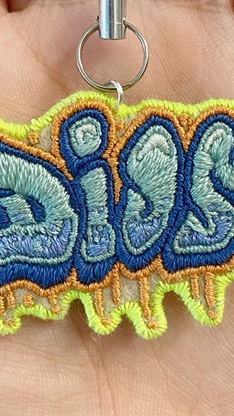 刺繍】その後たなかに奪われた #ハンドメイド＃刺繍＃DIOS＃shorts