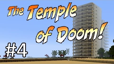Minecraft - Temple of Doom - Part 4 - The pilot died!