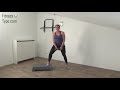 20 Minute Total Body Steps Workout – Cardio & Strength Combination Steps Exercises – at Home