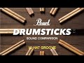 Pearl Drum Sticks - Sound Comparison (Hi-Hat Groove)