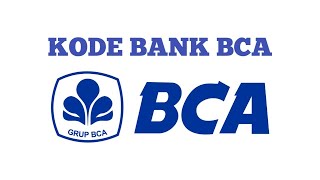 Kode Bank BCA