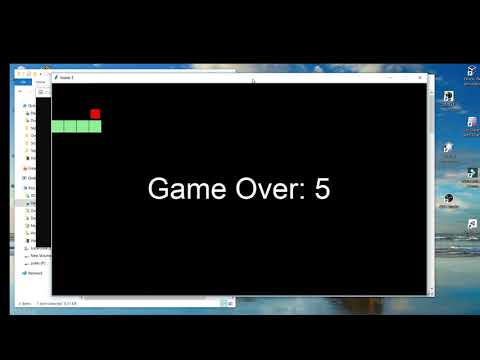 Simple Snake Game in Python with source code | Source Code & Projects