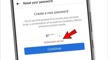 unknown error problem fix || facebook password change problem
