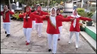 Senam kreasi ' Bohoso moto '