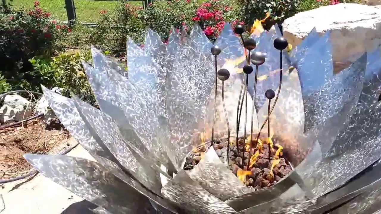 Lotus Fire Pit by Kristen Hoard