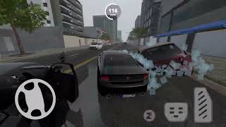 Driving Zone. Replay Mode Rear Camera View