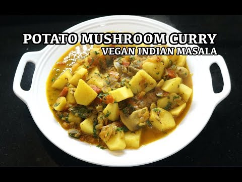 vegan-recipes---potato-mushroom-curry---indian-veg-masala