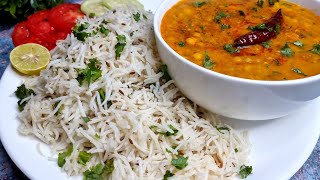 Dhaba Style Dal Chawal Recipe ❤️ | Mix Dal Fry With Zeera Rice ????