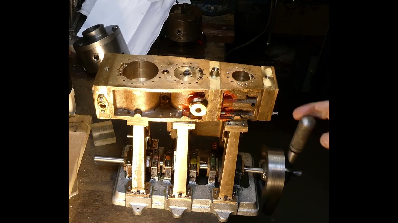 Bertinat Bailey tripple expansion steam engine