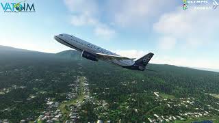 [MSFS] NSFA (Faleolo, Samoa) ✈ NCMH (Manihiki, Cook Is) | Fenix A320 (Charter division)