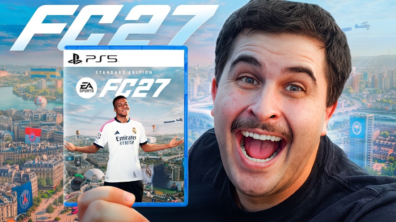 PRIMEIRAS IMPRESSÕES DO NOVO EA FC 27! GAMEPLAY E 1ª ICON NO BANQUETA!