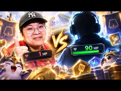 1HP VS 90HP SHOWDOWN!  | TFT Challenger
