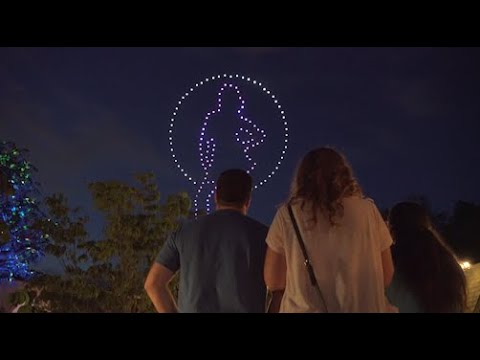 Dollywood Sweet Summer Nights Drone Show makes its debut