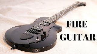 Making an Electric Black Fire Guitar  Full Build