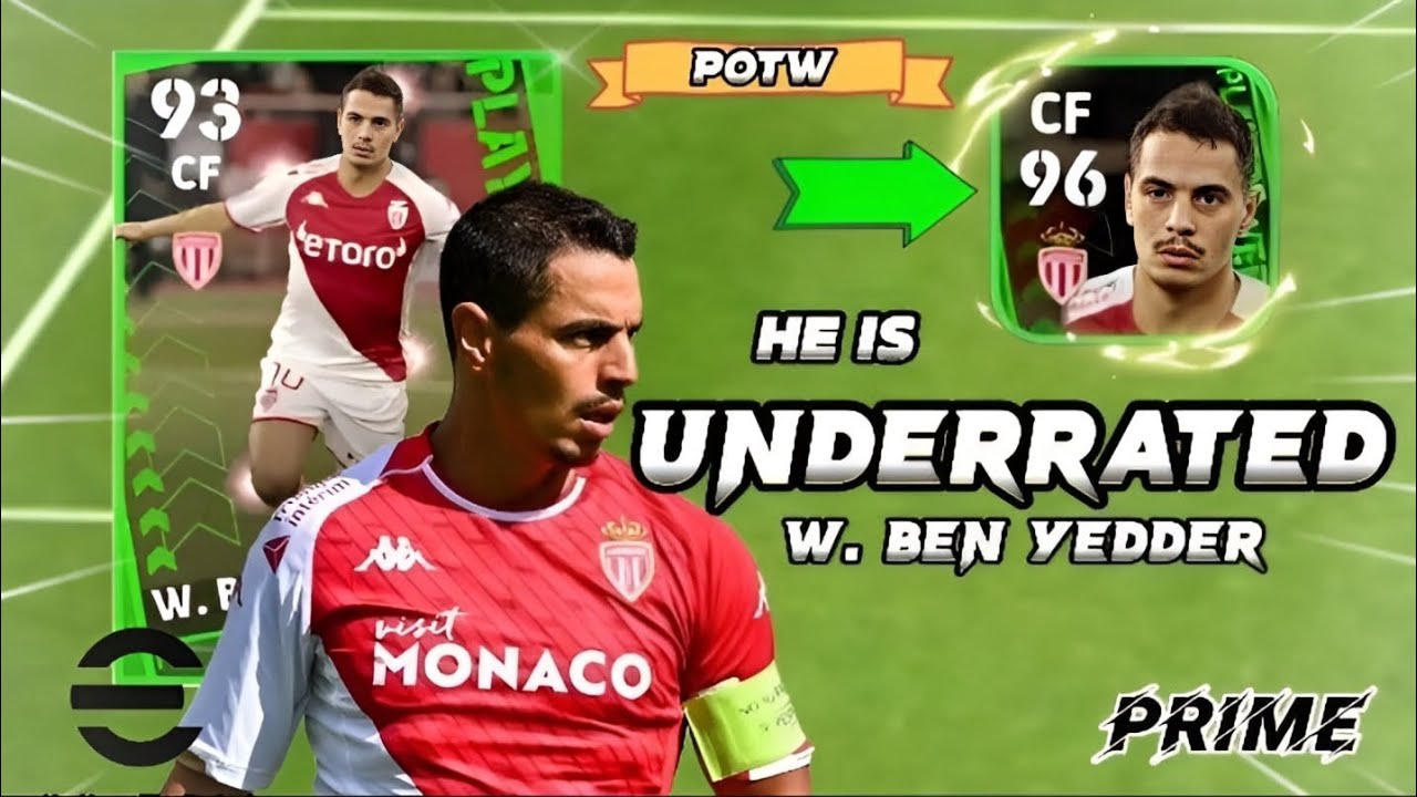 Potw W. Ben Yedder review || Efootball 2023 Mobile