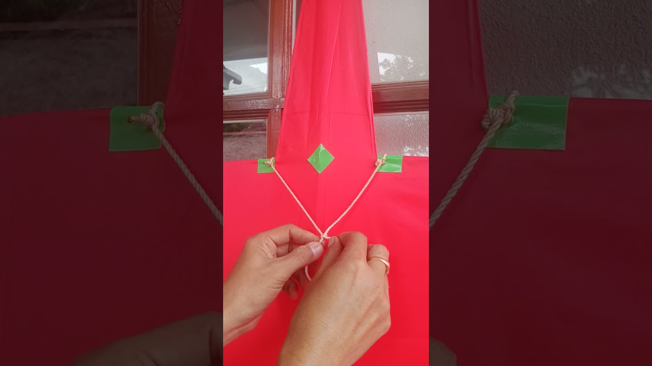 วิธีผูกซุงหรือเคราว่าวแบบ4รู หรือ4เสา อย่างละเอียด ทำตามว่าวขึ้นดีแน่นอน