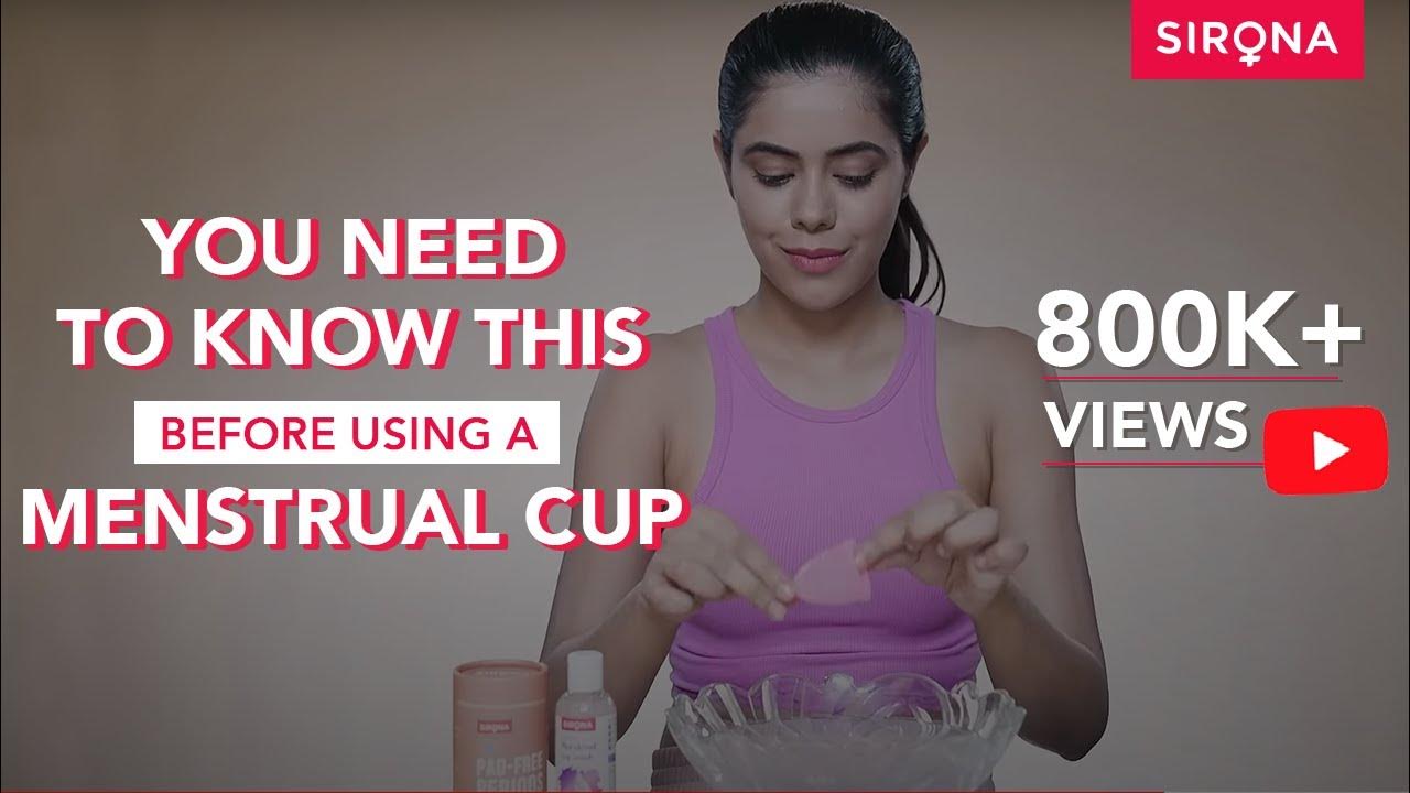 How to use the Sirona Menstrual Cup? YouTube